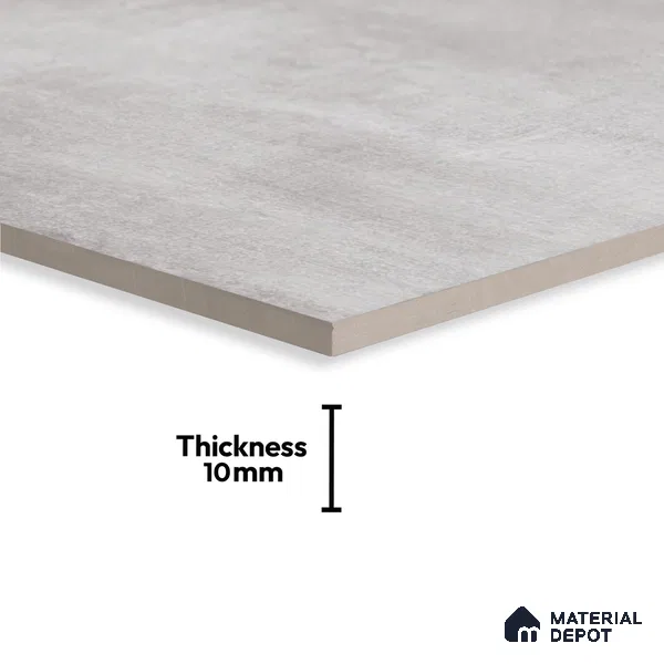 Subway Wall & Floor Tile TL 06433 D Coastal Malta Bianco Base 8 x 8 inch Ceramic Matte Finish - 10 mm | 15 Random Design | Suitable for Accent / Feature Walls, Bathroom, Kitchen Wall & Backsplashes (Sample)