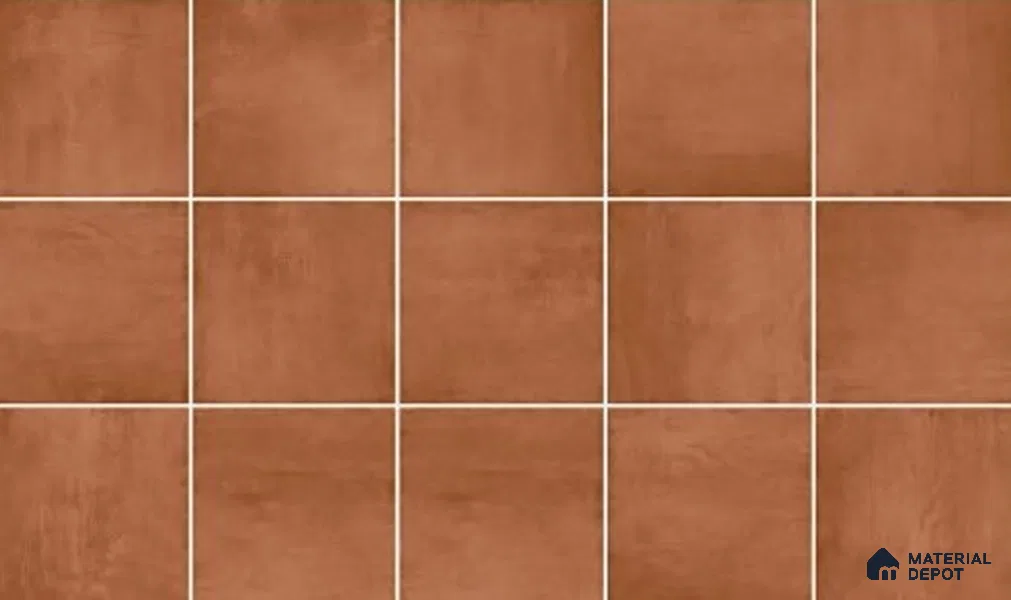 Subway Wall & Floor Tile TL 06433 F Coastal Malta Terra Base 8 x 8 inch Ceramic Matte Finish - 10 mm | 15 Random Design | Suitable for Accent / Feature Walls, Bathroom, Kitchen Wall & Backsplashes (Sample)