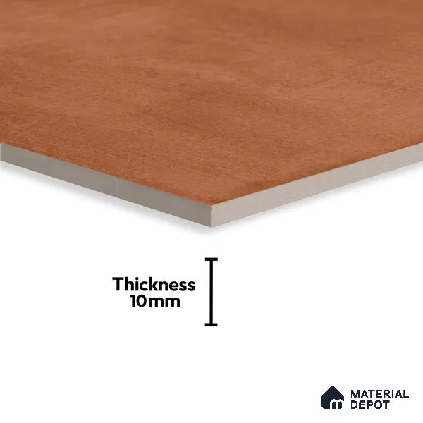 Subway Wall & Floor Tile TL 06433 F Coastal Malta Terra Base 8 x 8 inch Ceramic Matte Finish - 10 mm | 15 Random Design | Suitable for Accent / Feature Walls, Bathroom, Kitchen Wall & Backsplashes (Sample)
