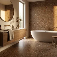 Brown Terrazzo Tiles