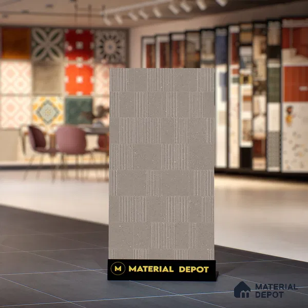 Highlighter Wall Tile TL 08031 J Saga Nut Barcode 4 ft x 2 ft Vitrified Matte Finish - 9 mm | Suitable For Bathroom, Accent/Feature Wall, Dining Area