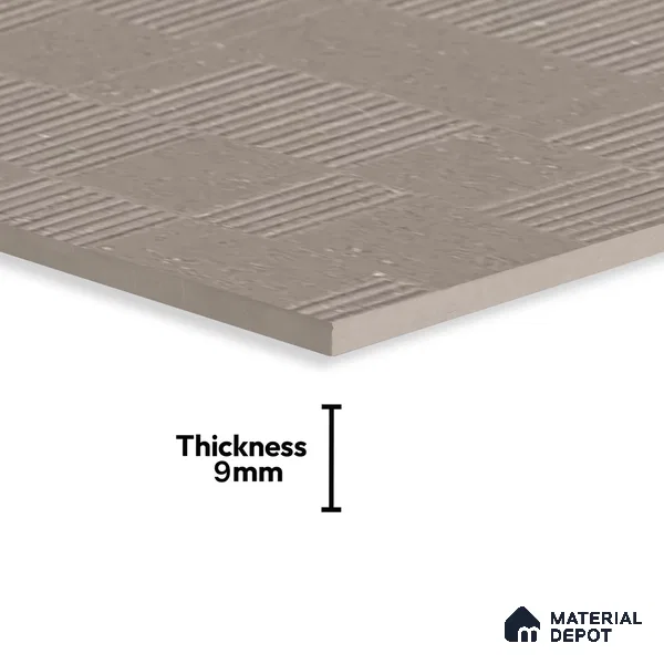 Highlighter Wall Tile TL 08031 J Saga Nut Barcode 4 ft x 2 ft Vitrified Matte Finish - 9 mm | Suitable For Bathroom, Accent/Feature Wall, Dining Area