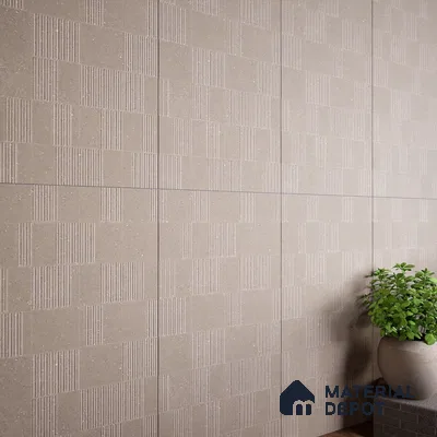 Highlighter Wall Tile TL 08031 J Saga Nut Barcode 4 ft x 2 ft Vitrified Matte Finish - 9 mm | Suitable For Bathroom, Accent/Feature Wall, Dining Area