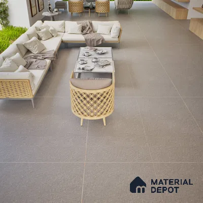 Punch Look Floor & Wall Tile TL 07503 Saga Nut 2 ft x 2 ft Vitrified Matte Finish - 9 mm  (Sample)