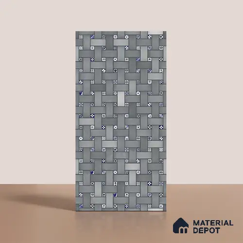 Patterned Look Floor & Wall Tile TL 09726 B 4 ft x 2 ft Vitrified Matte Finish - 9 mm