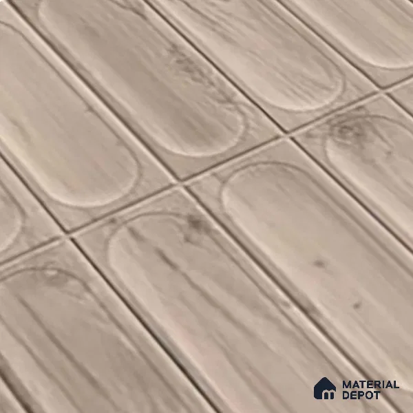 Highlighter Wall Tile TL 06542 Supreme Wood Natural 2 ft x 1 ft Ceramic Matte Finish - 8 mm | Suitable for Living Room, Kitchen & Bathroom (Sample)