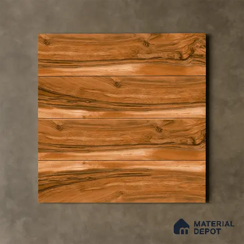 TL 00581 Brown Wine 2 ft x 2 ft Matte Finish Digital Porcelain Floor & Wall Tile - 9.5 mm