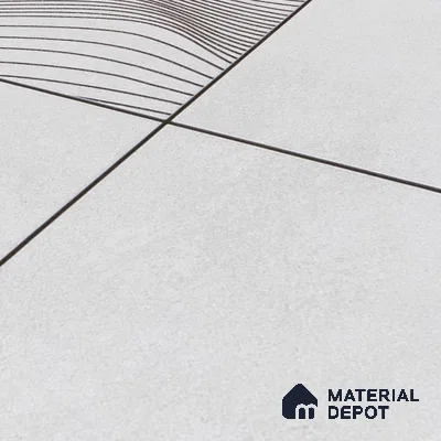 Abstract Wall & Floor Tile TL 04922 Marrakech Presscot Gris 1 ft x 1 ft Ceramic Matte Finish - 9 mm | Random 3 | Suitable for Living Room, Bedroom, Bathroom, Courtyard, Balcony | Please Expect a Slight Variation of Pattern (Sample)