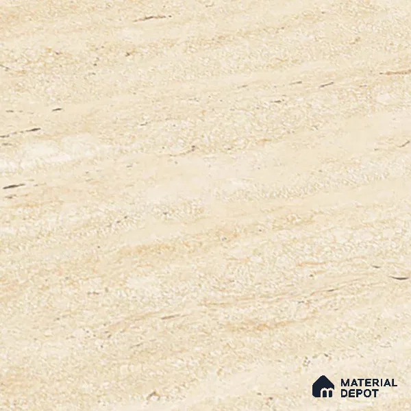 TL 02935 Butter Cream 2 ft x 2 ft Glossy Finish Vitrified Floor & Wall Tile - 9.5 mm