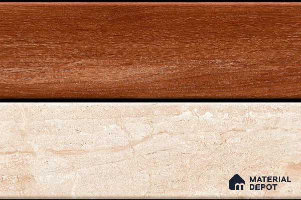 TL 01905 B Redish White Highlighter 18 x 12 inch Glossy Finish Ceramic Wall Tile - 6 mm
