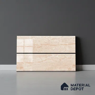 TL 01905 A Butter Light 18 x 12 inch Glossy Finish Ceramic Wall Tile - 6 mm