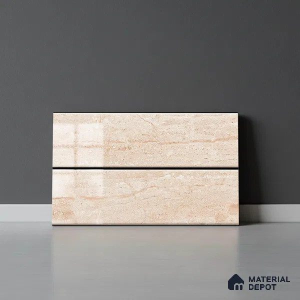 TL 01905 A Butter Light 18 x 12 inch Glossy Finish Ceramic Wall Tile - 6 mm