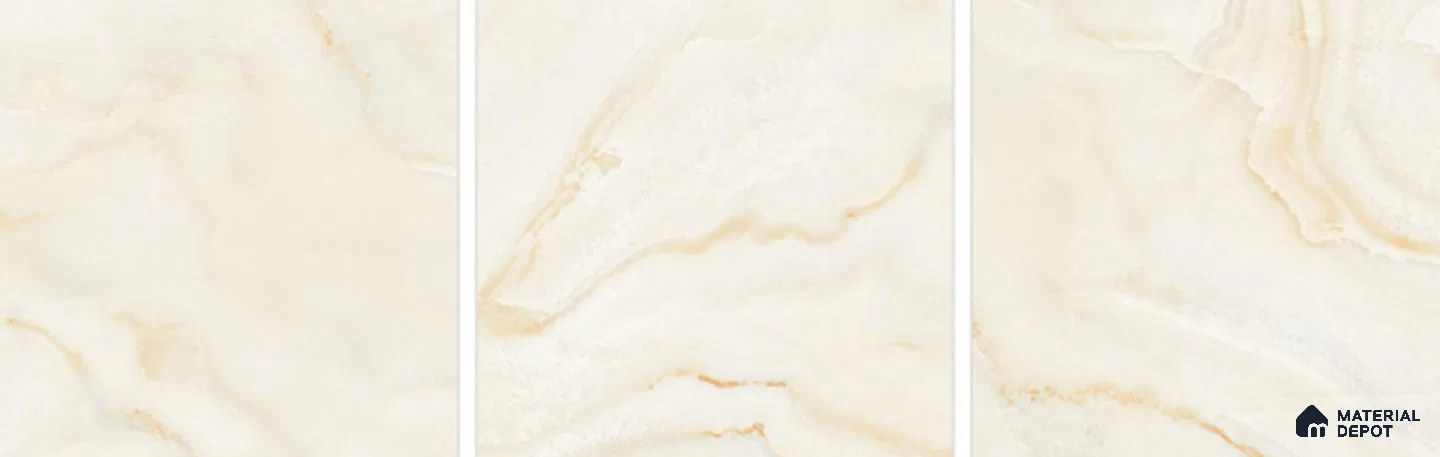 TL 02929 Butterscotch Cream 2 ft x 2 ft Glossy Finish Vitrified Floor & Wall Tile - 9.5 mm