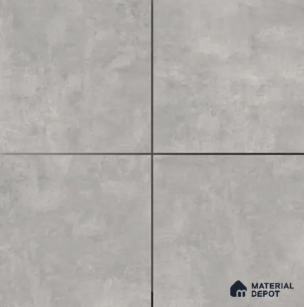 TL 01493 Ash Grey 2 ft x 2 ft Matte Finish Wall and Floor Porcelain Tile - 9 mm