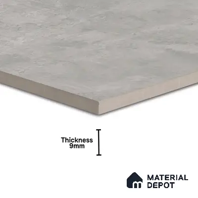 TL 01493 Ash Grey 2 ft x 2 ft Matte Finish Wall and Floor Porcelain Tile - 9 mm