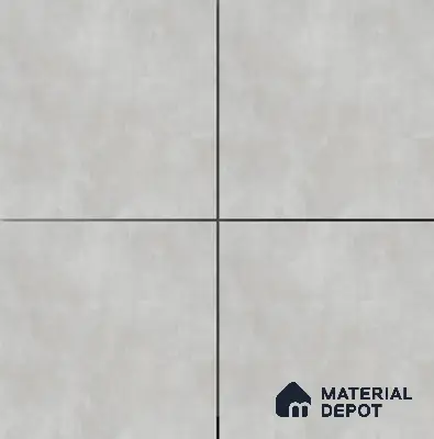 TL 01498 Grey 2 ft x 2 ft Matte Finish Wall and Floor Porcelain Tile - 9 mm
