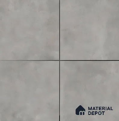 TL 01494 Gris 2 ft x 2 ft Matte Finish Wall and Floor Porcelain Tile - 9 mm