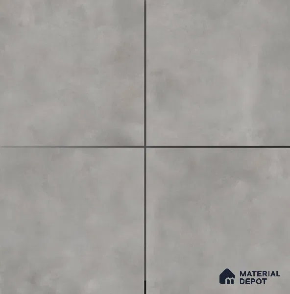 TL 01494 Gris 2 ft x 2 ft Matte Finish Wall and Floor Porcelain Tile - 9 mm