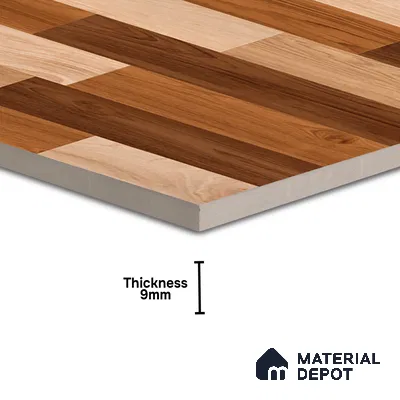 TL 01488 Rosy Brown 2 ft x 2 ft Matte Finish Wall and Floor Porcelain Tile - 9 mm