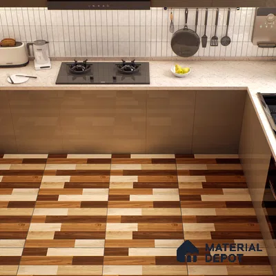 TL 01488 Rosy Brown 2 ft x 2 ft Matte Finish Wall and Floor Porcelain Tile - 9 mm
