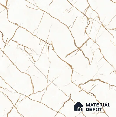 TL 01504 White 2 ft x 2 ft Matte Finish Wall and Floor Porcelain Moroccan Tile - 9 mm