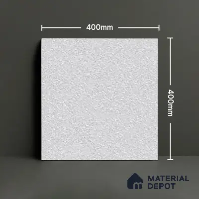 Parking Floor Tile TL 07570 Canvas Bloom | 16 x 16 inch | Anti Skid Matte Finish Heavy Duty Vitrified Tile - 12 mm | Suitable For High Traffic Areas, Terrace, Balcony | Pattern Alignment May Vary | 2-3 mm Spacer is Mandatory