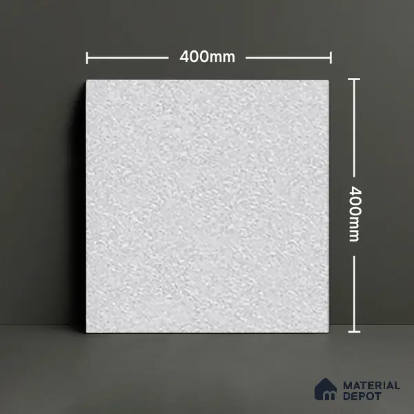 Parking Floor Tile TL 07570 Canvas Bloom | 16 x 16 inch | Anti Skid Matte Finish Heavy Duty Vitrified Tile - 12 mm | Suitable For High Traffic Areas, Terrace, Balcony | Pattern Alignment May Vary | 2-3 mm Spacer is Mandatory