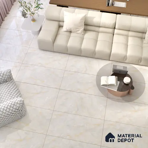 Budget Friendly Marble Floor & Wall Tile Value For Money TL 05584 Onyx Carolina 4 ft x 2 ft - Vitrified Glossy Finish -9 mm | 4 Random Design | Suitable for Living Room, Bedroom & Bathroom