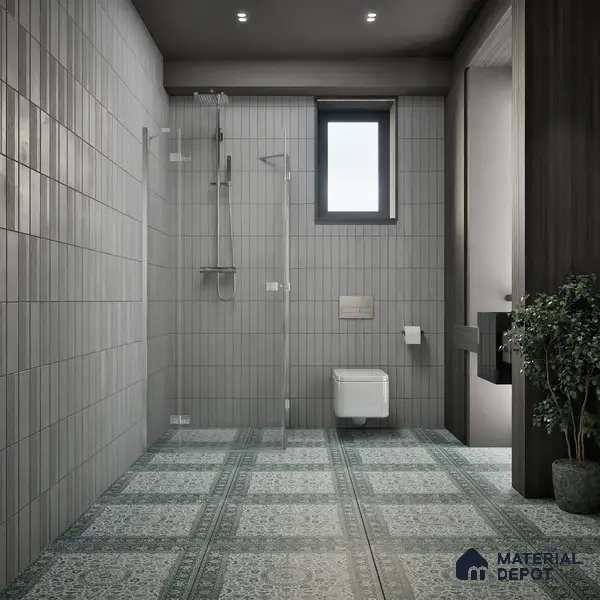 Moroccan Wall & Floor Tile TL 00902 Carpet 2 ft x 2 ft Matte Finish Vitrified Tile - 9 mm | Suitable For Kitchen, Bathroom, Dining Area | Please Expect a Slight Variation of Pattern