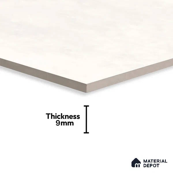 Carving Floor & Wall Tile TL 06119 Illusion Blanco 4 ft x 2 ft Vitrified Matte Carving Finish - 9 mm | 8 Random Design | Suitable For Living Room, Bedroom, Bathroom, Kitchen