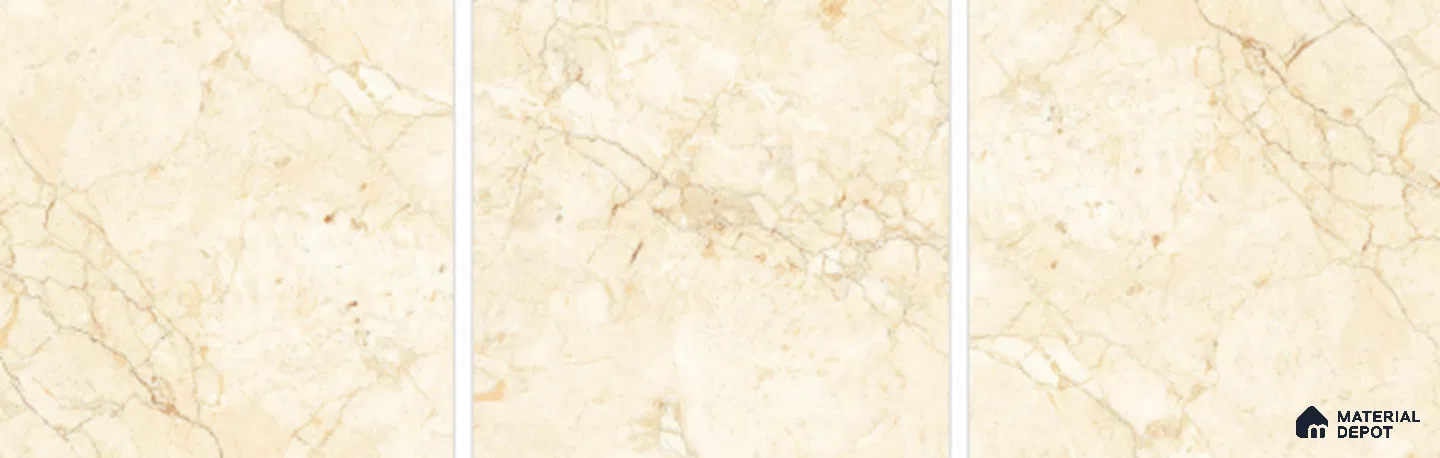 TL 02931 Cashmere Cream 2 ft x 2 ft Glossy Finish Vitrified Floor & Wall Tile - 9.5 mm