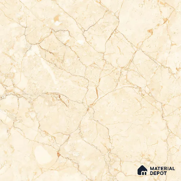 TL 02931 Cashmere Cream 2 ft x 2 ft Glossy Finish Vitrified Floor & Wall Tile - 9.5 mm