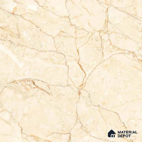 TL 02931 Cashmere Cream 2 ft x 2 ft Glossy Finish Vitrified Floor & Wall Tile - 9.5 mm