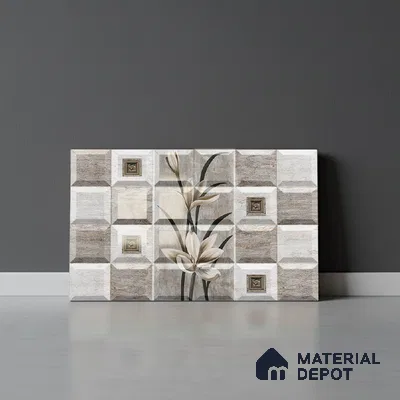 Budget Friendly Highlighter Wall Tile Value For Money TL 01918 B  18 x 12 inch - Ceramic Glossy Finish -6 mm  | Suitable for Kitchen & Bathroom