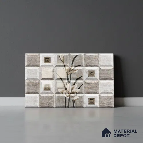 Budget Friendly Highlighter Wall Tile Value For Money TL 01918 B 18 x 12 inch - Ceramic Glossy Finish -6 mm | Suitable for Kitchen & Bathroom