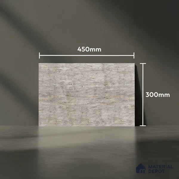Budget Friendly Marble Wall Tile Value For Money TL 01918 C  18 x 12 inch - Ceramic Glossy Finish -6 mm  | Suitable for Kitchen & Bathroom