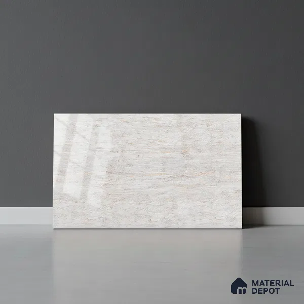 Budget Friendly Marble Wall Tile Value For Money TL 01918 A 18 x 12 inch - Ceramic Glossy Finish -6 mm | Suitable for Kitchen & Bathroom