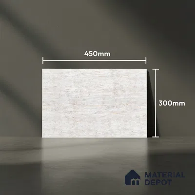 Budget Friendly Marble Wall Tile Value For Money TL 01918 A  18 x 12 inch - Ceramic Glossy Finish -6 mm  | Suitable for Kitchen & Bathroom