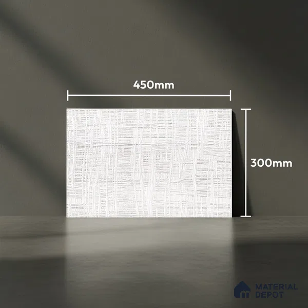 TL 01898 A Cashmere Light 18 x 12 inch Glossy Finish Ceramic Wall Tile - 6 mm