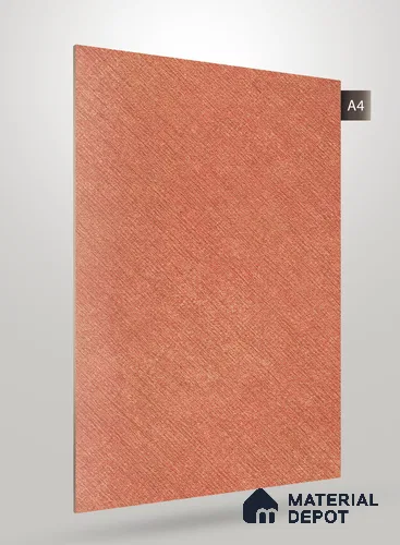 Brown Textured Solid Look CC 566 8 ft x 4 ft Texture Finish Decorative Laminate - 1 mm | Suitable for TV Unit, Wardrobe, Kitchen Cabinets