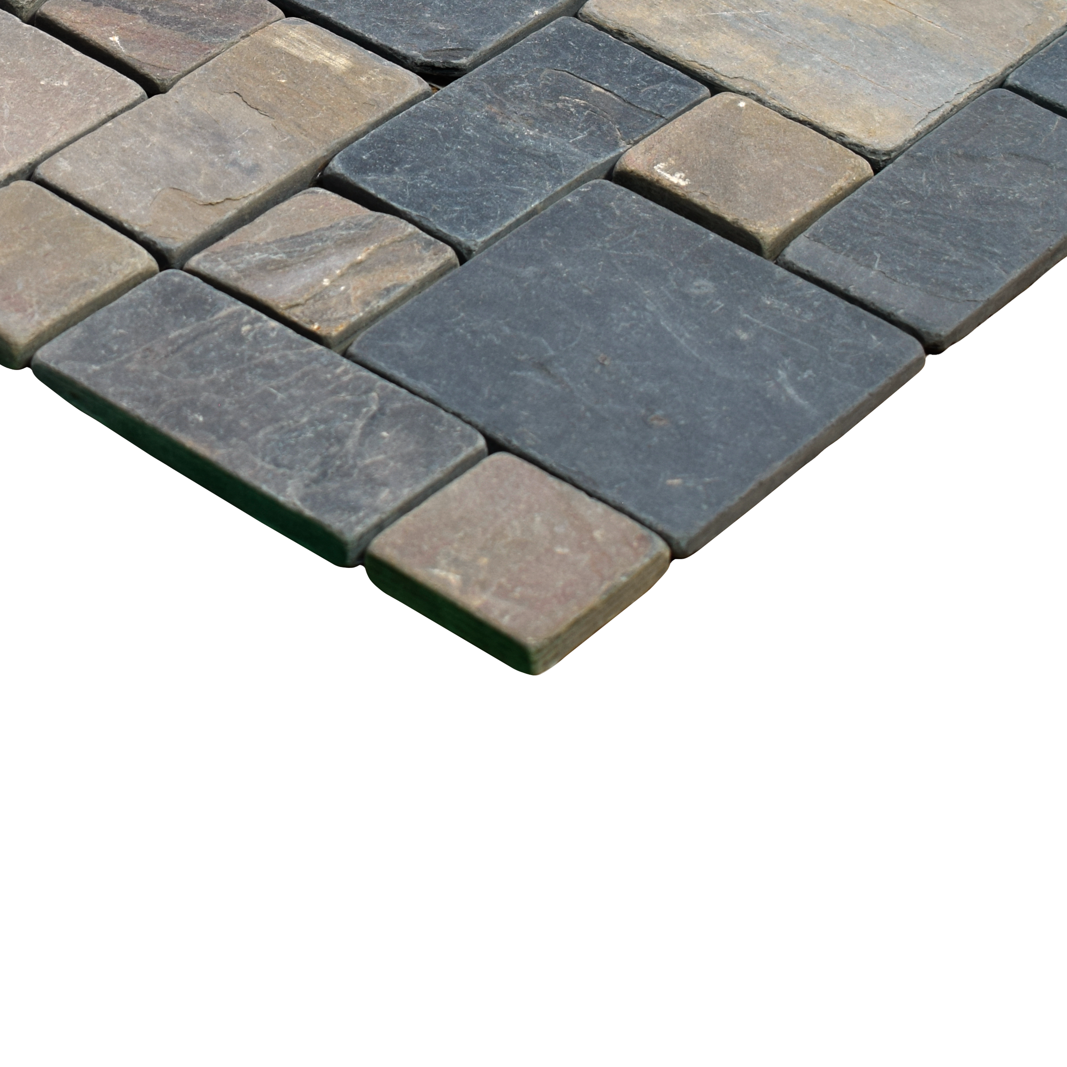 WL 00074 Cedar Metal 300 x 300 mm Natural Stone Wall Cladding |  Stone is a Natural Product, Please Expect Variation in Shades