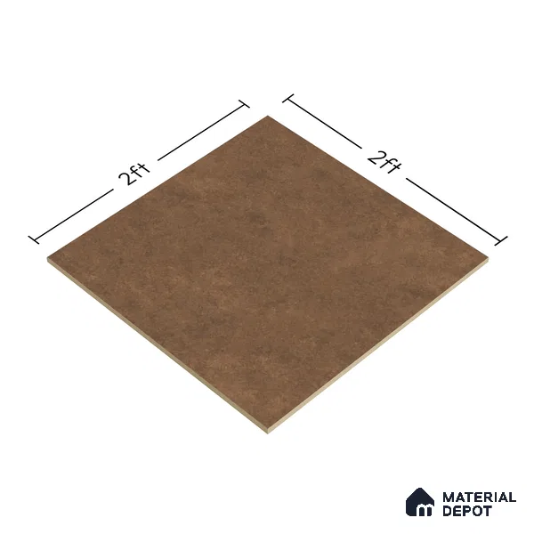 Stone Look Floor Tile TL 06129 B Toasted Crema 2 ft x 2 ft Matte Finish Vitrified Tile - 9 mm |  Suitable For Living Room, Bedroom & Dining