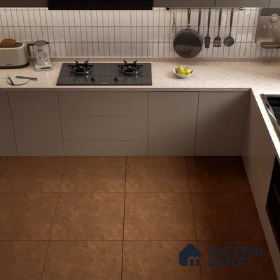 Stone Look Floor Tile TL 06129 B Toasted Crema 2 ft x 2 ft Matte Finish Vitrified Tile - 9 mm |  Suitable For Living Room, Bedroom & Dining