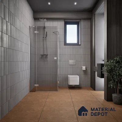Stone Look Floor Tile TL 06129 B Toasted Crema 2 ft x 2 ft Matte Finish Vitrified Tile - 9 mm |  Suitable For Living Room, Bedroom & Dining