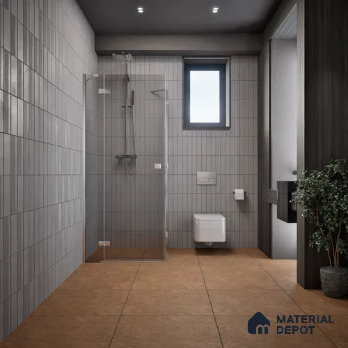 Stone Look Floor Tile TL 06129 B Toasted Crema 2 ft x 2 ft Matte Finish Vitrified Tile - 9 mm |  Suitable For Living Room, Bedroom & Dining