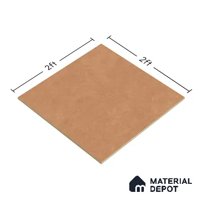 Stone Look Floor Tile TL 06129 C Clay Suede 2 ft x 2 ft Matte Finish Vitrified Tile - 9 mm |  Suitable For Living Room, Bedroom & Dining (Sample)