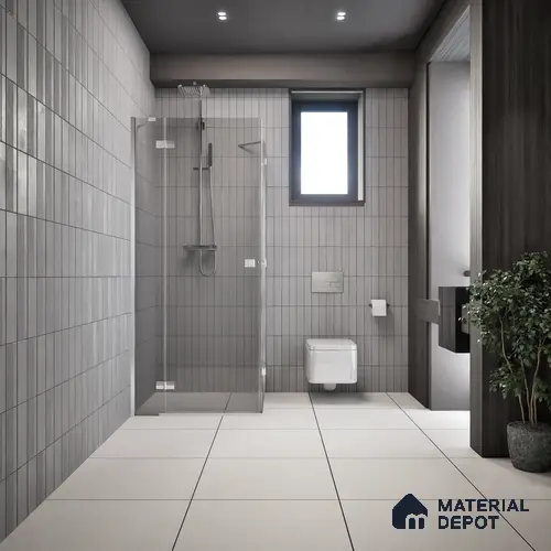 Plain Look Floor Tile TL 06129 Alabaster Vein 2 ft x 2 ft Matte Finish Vitrified Tile - 9 mm | Suitable For Living Room, Bedroom & Dining
