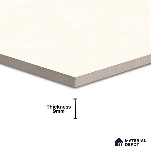 Cement Floor & Wall Tile TL 06129 D Pietra Cremelo 2 ft x 2 ft Vitrified Matte Finish - 9 mm | 4 Random Design | Suitable For Living Room, Bedroom, Bathroom, Kitchen (Sample)