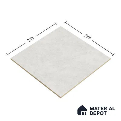Stone Look Floor Tile TL 06129 E Velvet Mist 2 ft x 2 ft Matte Finish Vitrified Tile - 9 mm |  Suitable For Living Room, Bedroom & Dining (Sample)