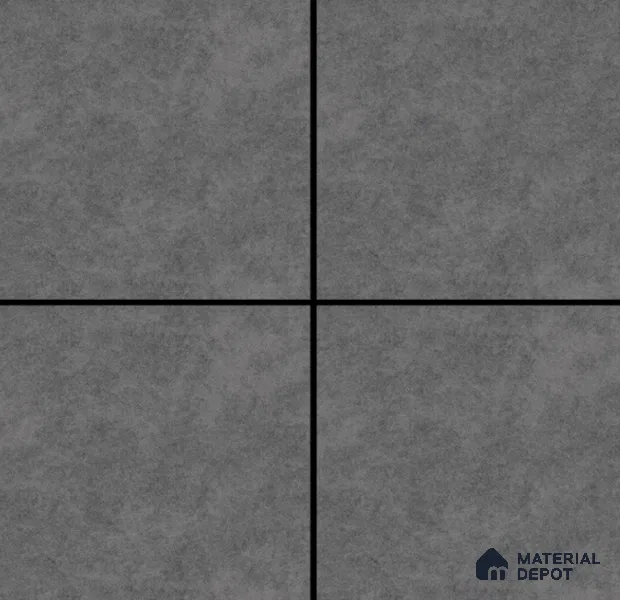 Stone Look Floor Tile TL 06129 F Obsidian Matte 2 ft x 2 ft Matte Finish Vitrified Tile - 9 mm |  Suitable For Living Room, Bedroom & Dining (Sample)